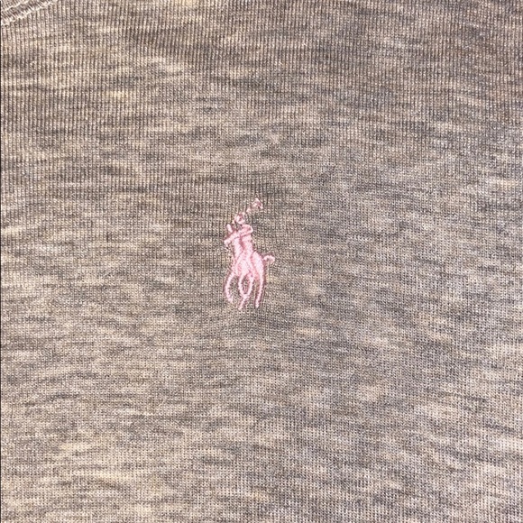 Grey Polo Ralph Lauren T-Shirt - Picture 5 of 6